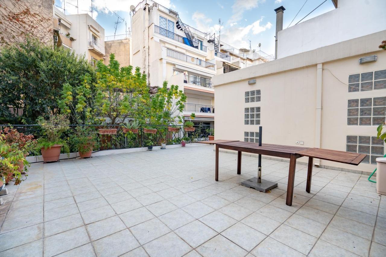 Acropolis Metro St.3 Bedrοοms 6 Persons Maisonette Atene Esterno foto